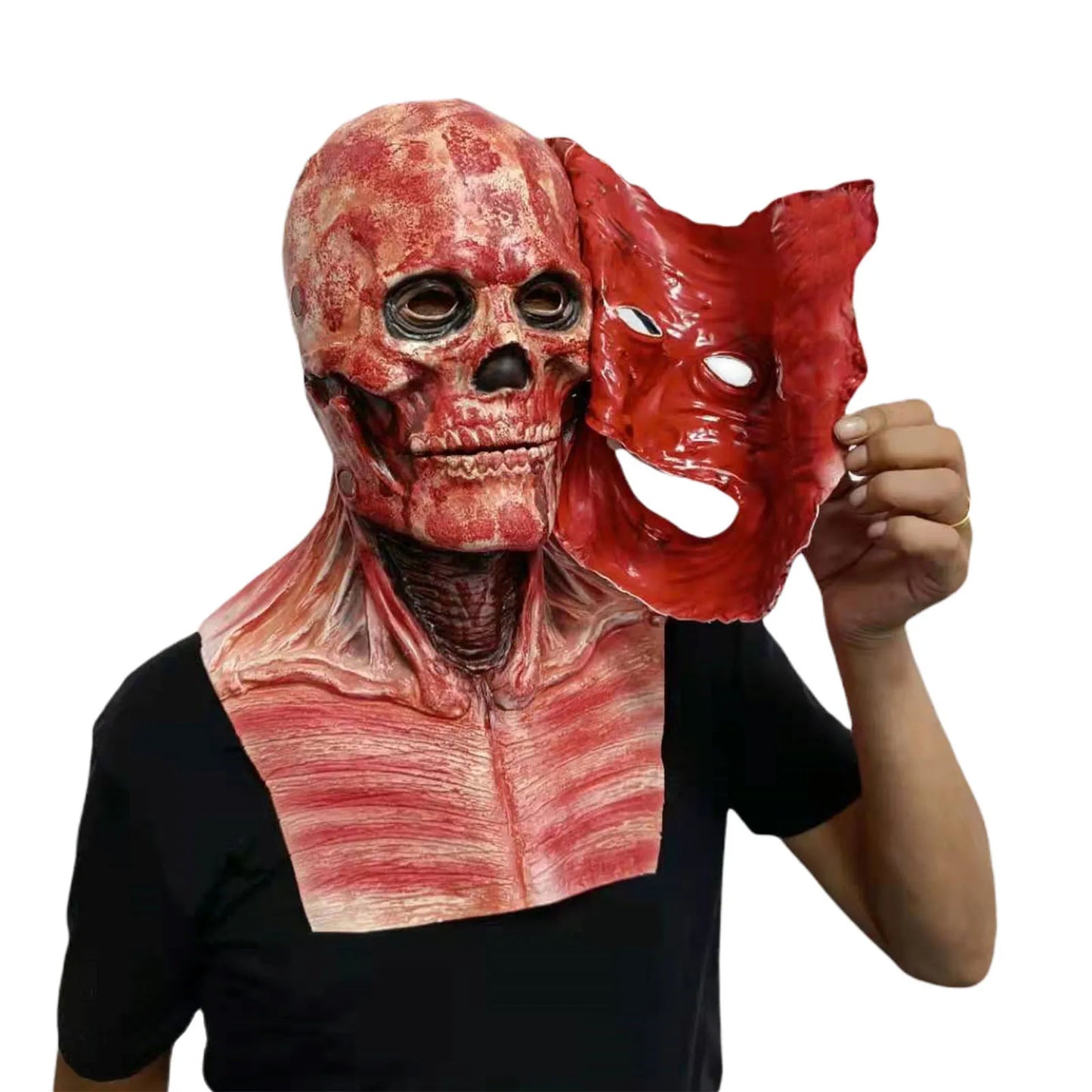 Face Off - Double-layer Ripped Mask
