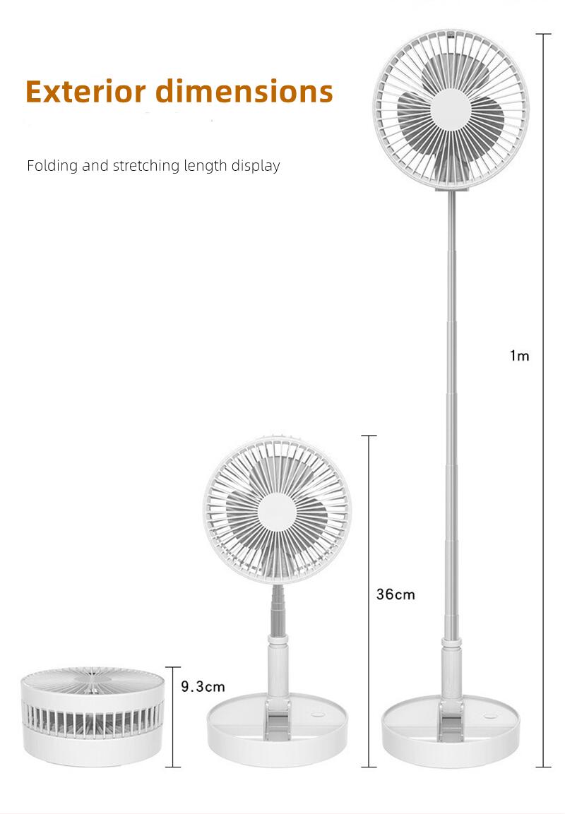 Portable Rechargeable Mini Folding Fan