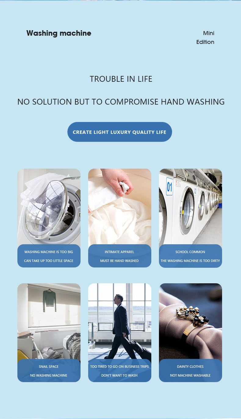 Swift Suds - Portable Washing Machine