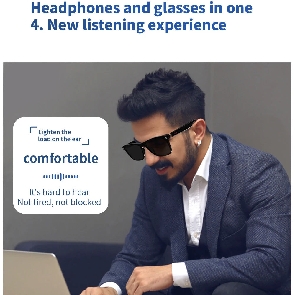 Smart Wireless Bluetooth Glasses