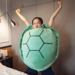 Giant Tortoise Shell Plush Pillow