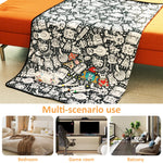 DIY Coloring Velvet Blanket