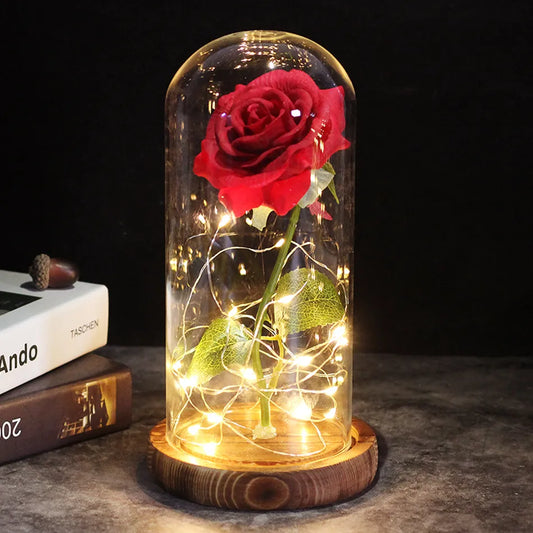 Eternal Love Rose Lamp