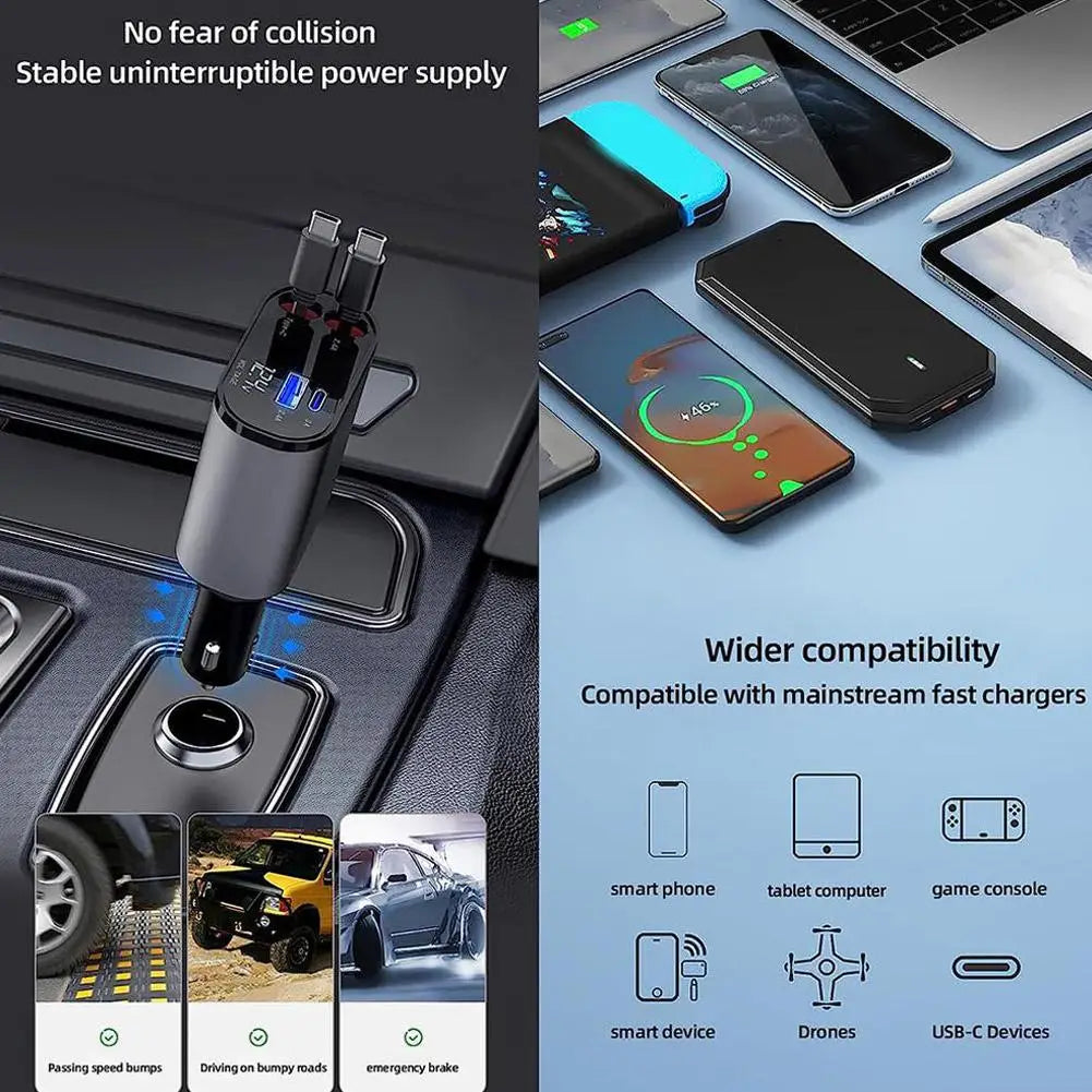 QuickPulse - Retractable Multi-Charger