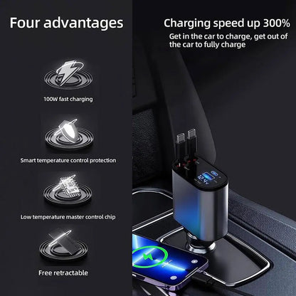 QuickPulse - Retractable Multi-Charger