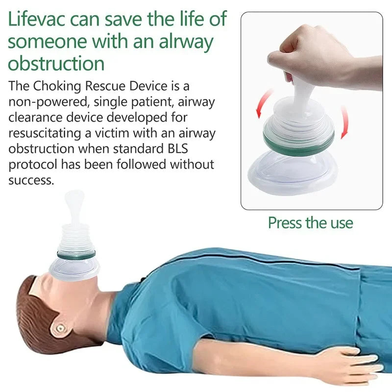 Breathe Safe Rescue - Emergency Choking Device