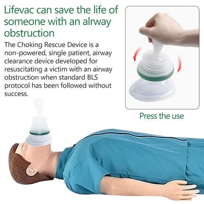 Breathe Safe Rescue - Emergency Choking Device