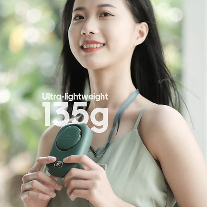 Hands-Free Cooling Necklace Fan