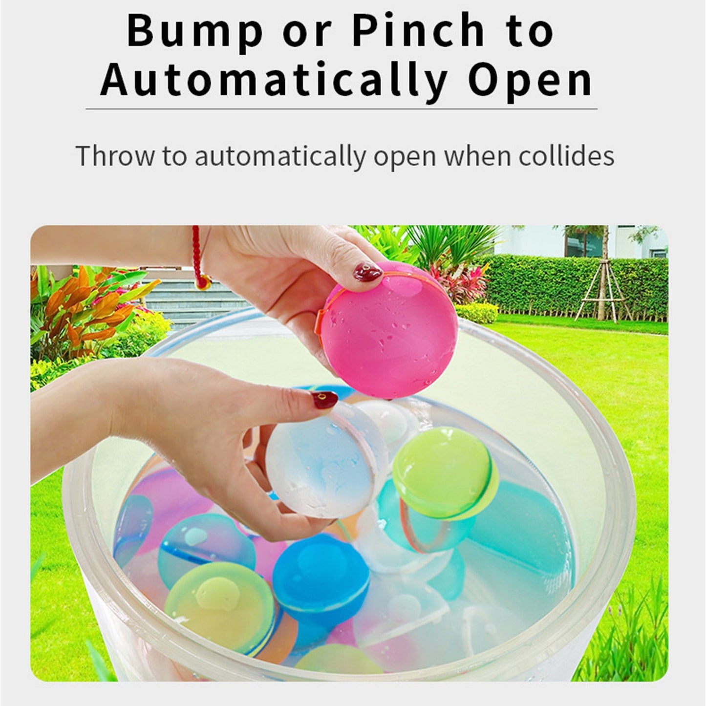 Magnetic Reusable Water Balloons