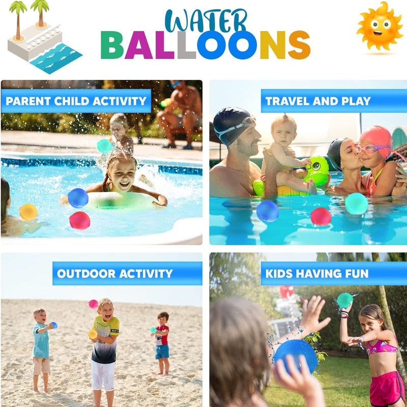 Magnetic Reusable Water Balloons