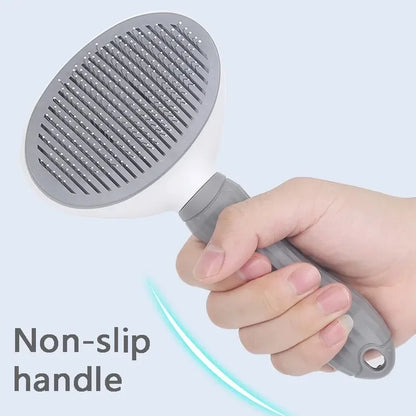 Self-Cleaning Pet Hair Remover Comb