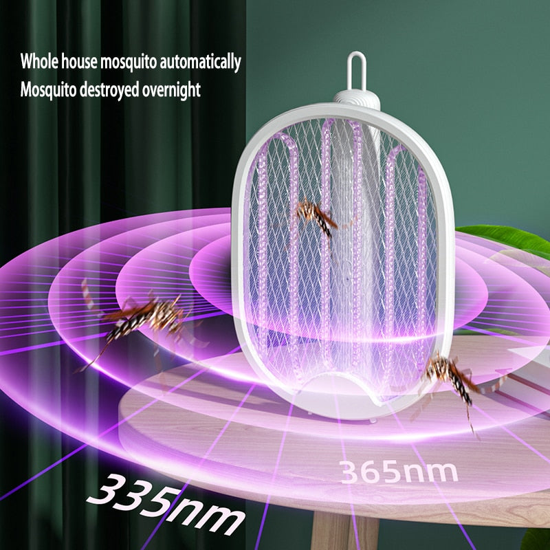 4 - In- One Foldable Electric Mosquito Killer & Fly Zapper