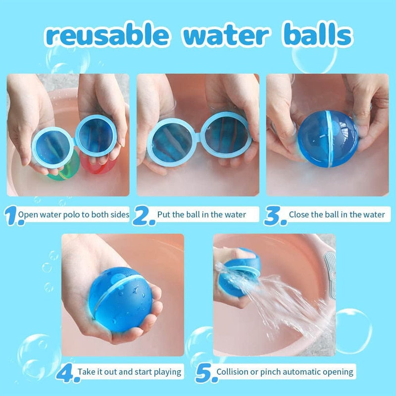 Magnetic Reusable Water Balloons