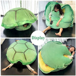 Giant Tortoise Shell Plush Pillow