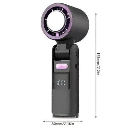 CoolBreeze Portable Handheld Turbo Fan