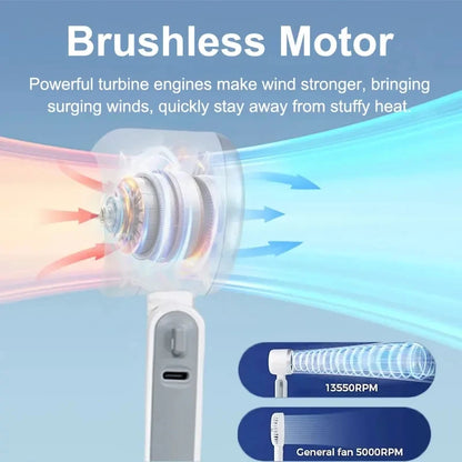 TurboCool Folding Pocket Fan Pro