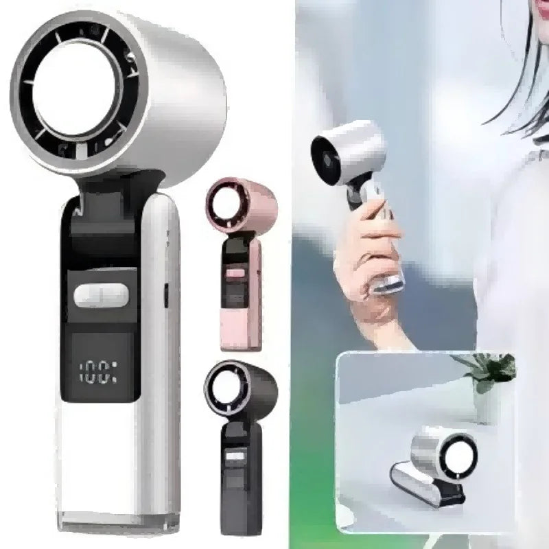 CoolBreeze Portable Handheld Turbo Fan