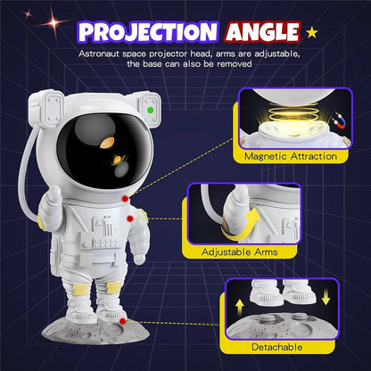 Galaxy Night Light Astronaut