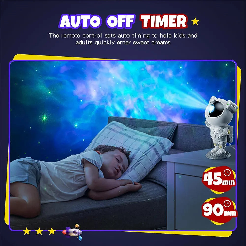 Galaxy Night Light Astronaut