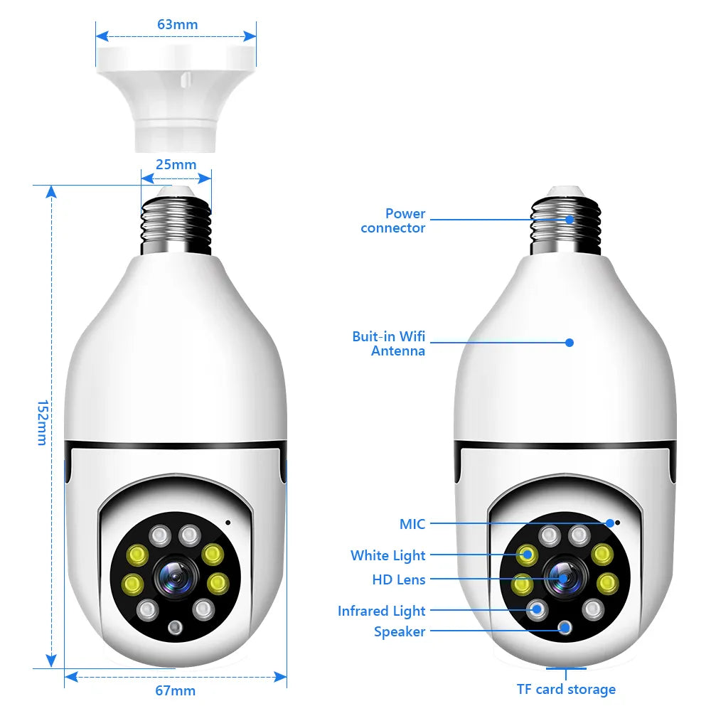 Security Bulb Camera