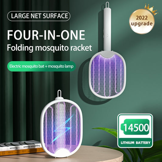 4 - In- One Foldable Electric Mosquito Killer & Fly Zapper